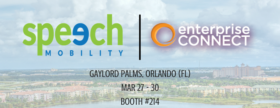Speech Mobility Exhibits at Enterprise Connect 2017
